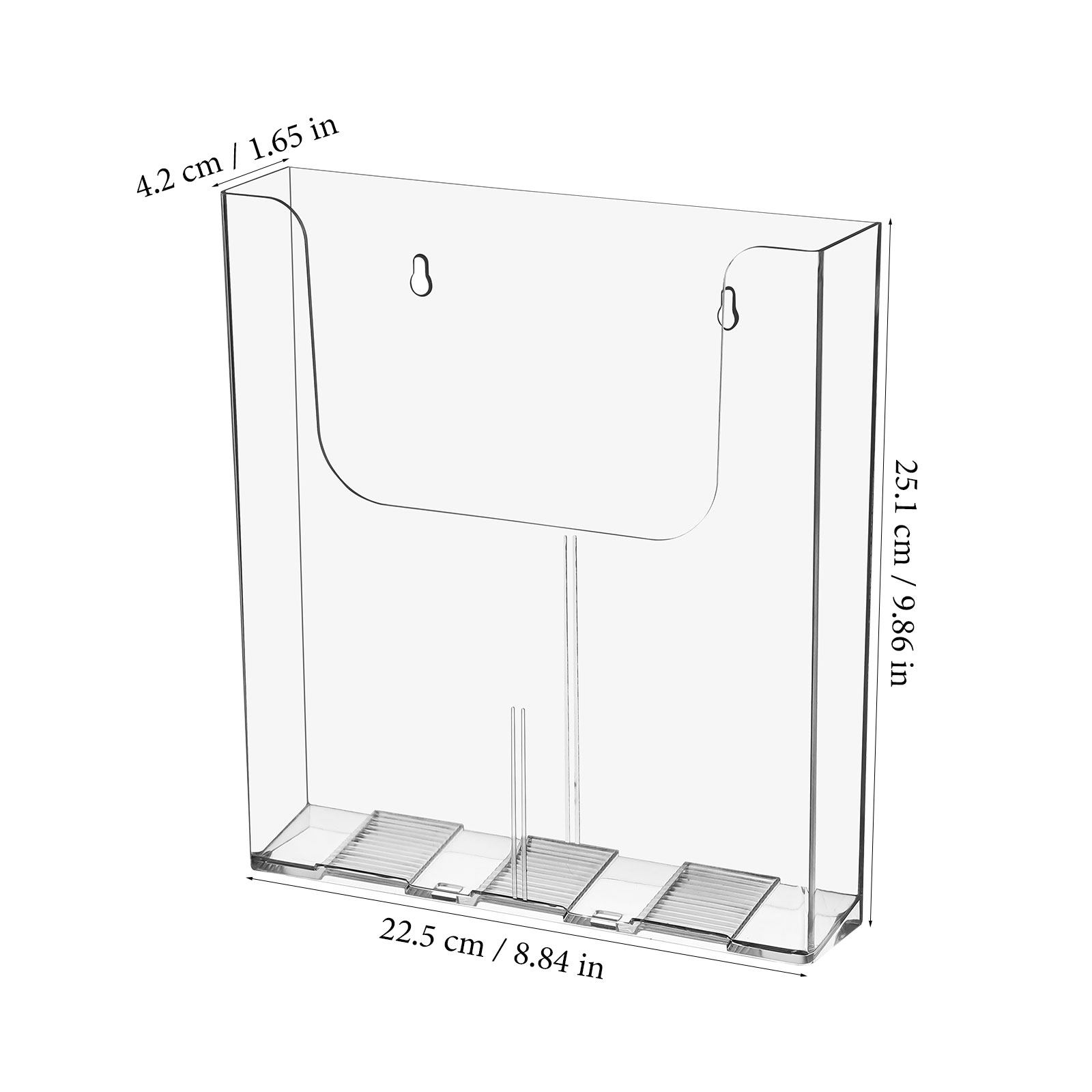 2Pcs Wall Storage Organizer Cl - огляд і ціна Magazine Holder Rack