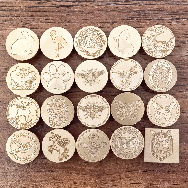 Wax Seal Stamp Head Butterfly  - огляд і ціна Wax Seal Stamp Set