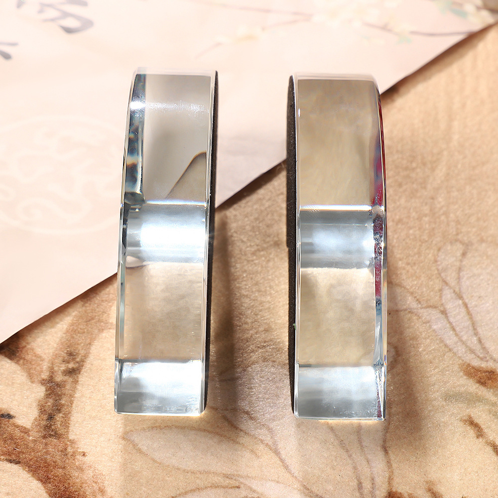 Creative Fan-shaped Crystal Pa - огляд і ціна Paper Weight Crystal