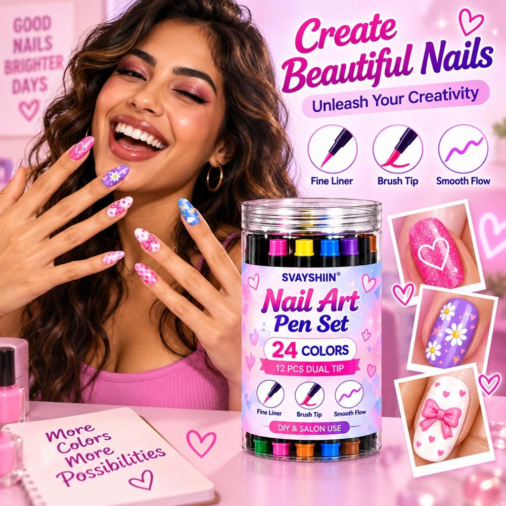 12Pcs Nail Art Painting Pen Du - огляд і ціна Copic Marker Sketch