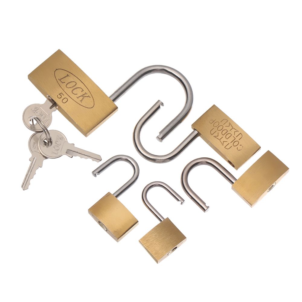 Mini Copper Lock with 2 Keys B - огляд і ціна Letter Opener Brass