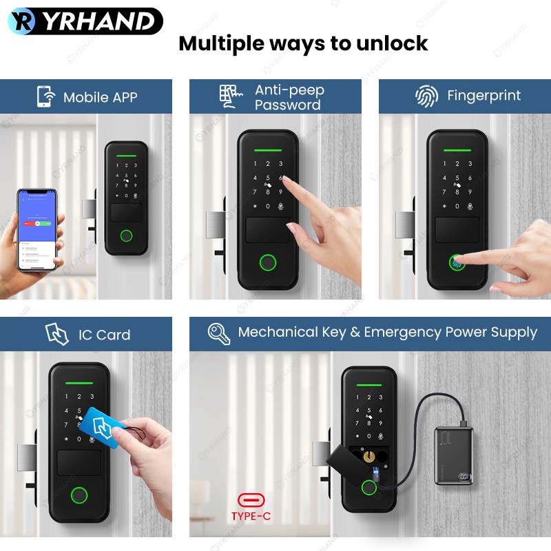 Tuya Smart Lock Cerradura Inte - огляд і ціна Letter Opener Brass
