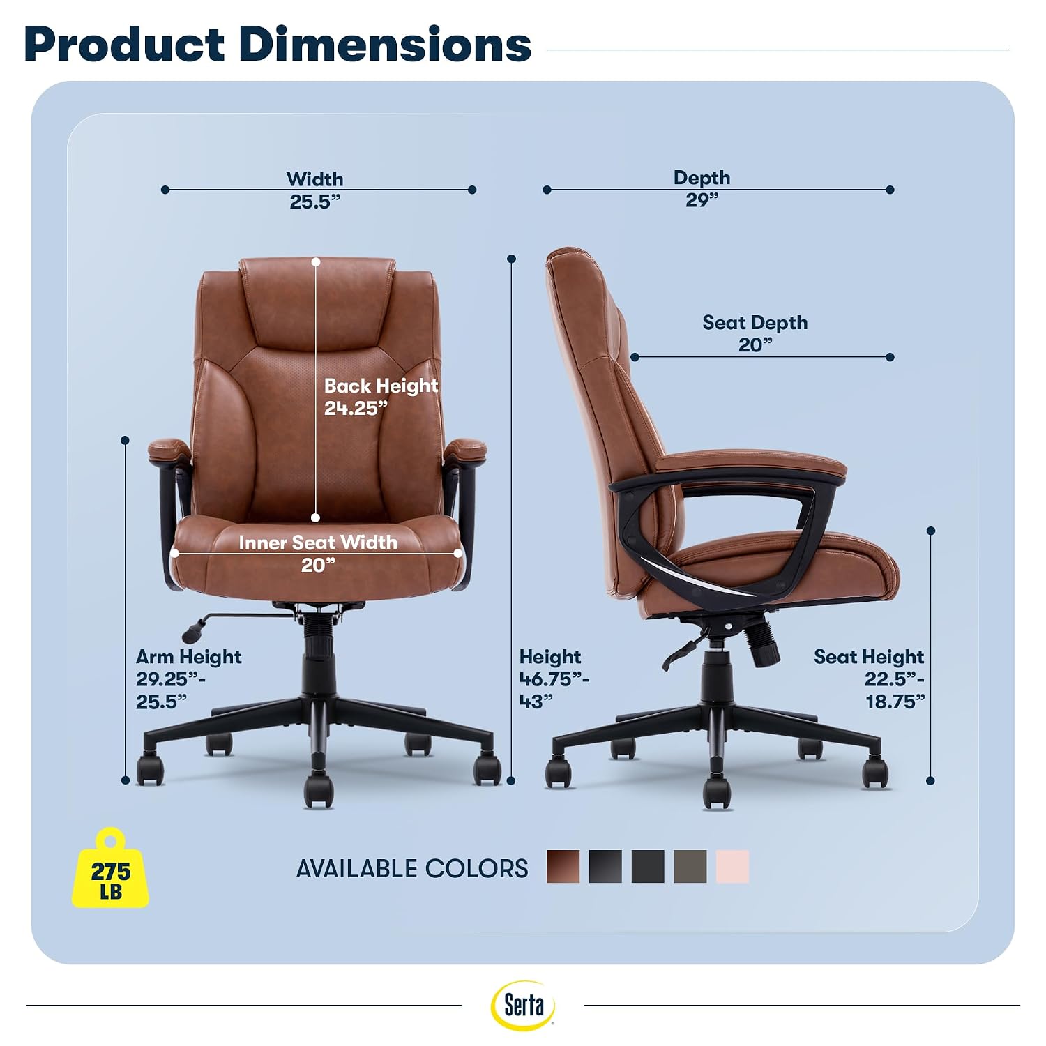 Ergonomic Executive Office Cha - огляд і ціна Leather Desk Pad